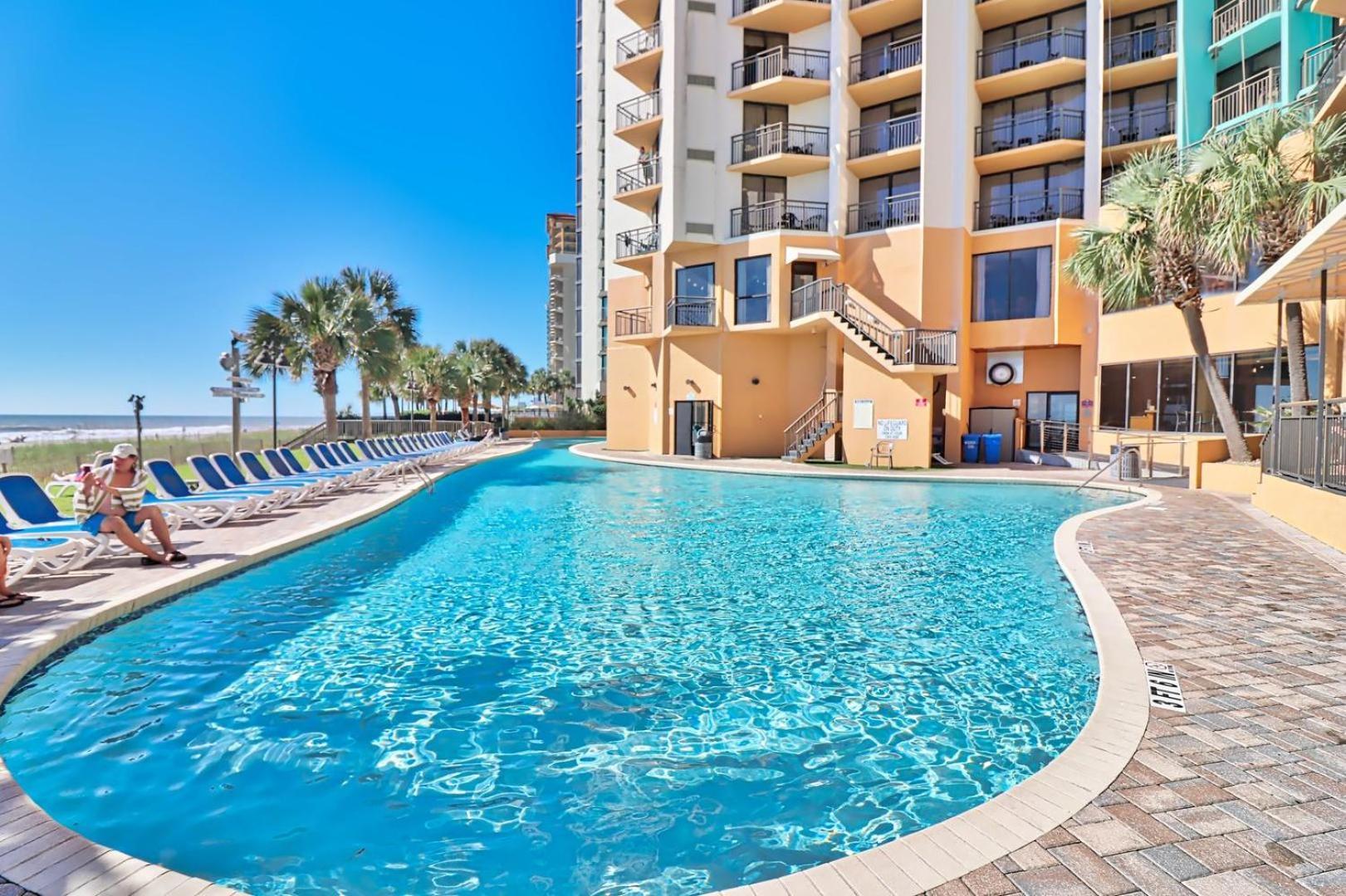 Enticing Ocean View Condo Located On The Blvd, Wifi Included, Monthly Winter Ren Myrtle Beach Exterior photo