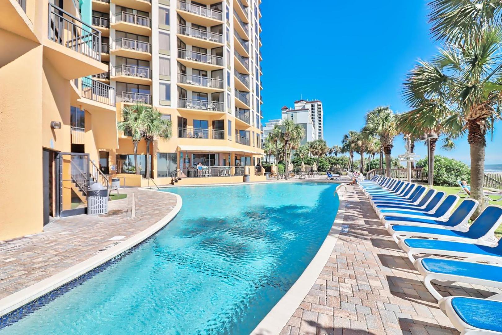 Enticing Ocean View Condo Located On The Blvd, Wifi Included, Monthly Winter Ren Myrtle Beach Exterior photo